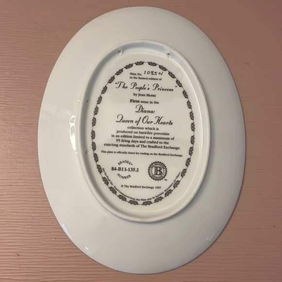 The People’s Princess.  Decorative Plate - Princess Diana. - Picture 2 of 4